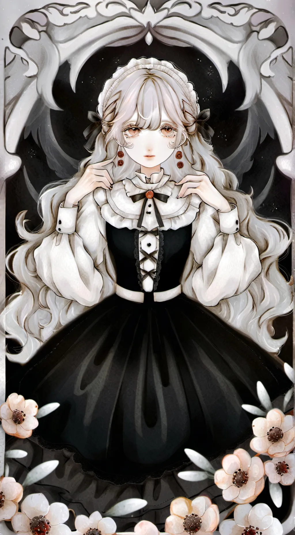 ai character: HOLLYBERRY background