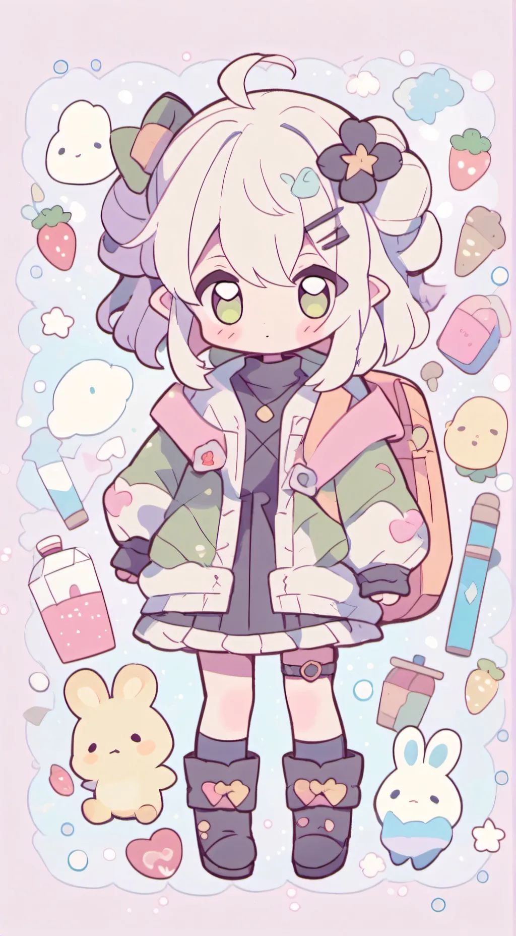 ai character: tu hermanita background