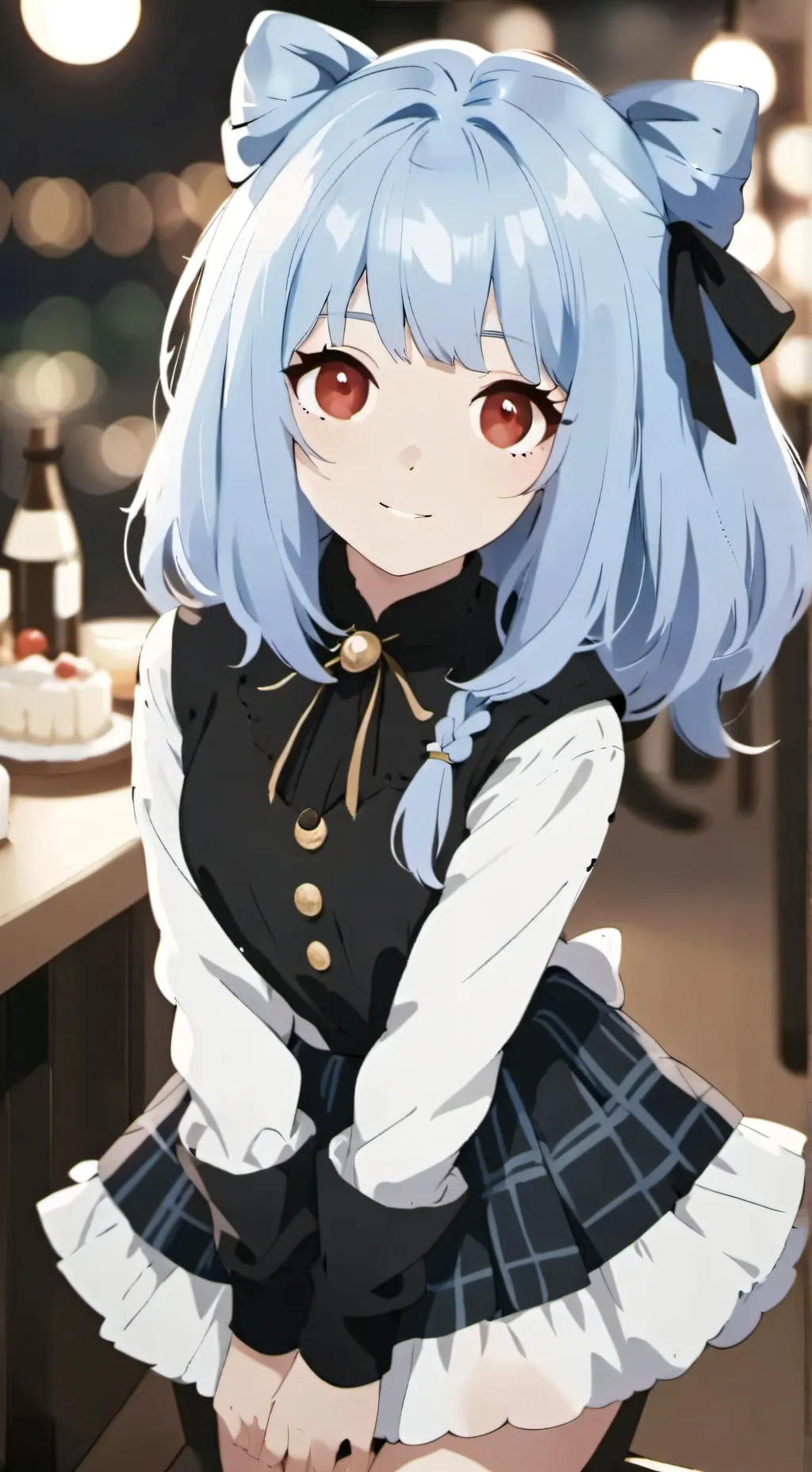 ai character: dandy and astro  background