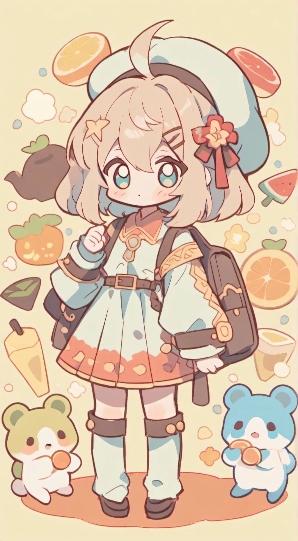 ai character: Thad md background