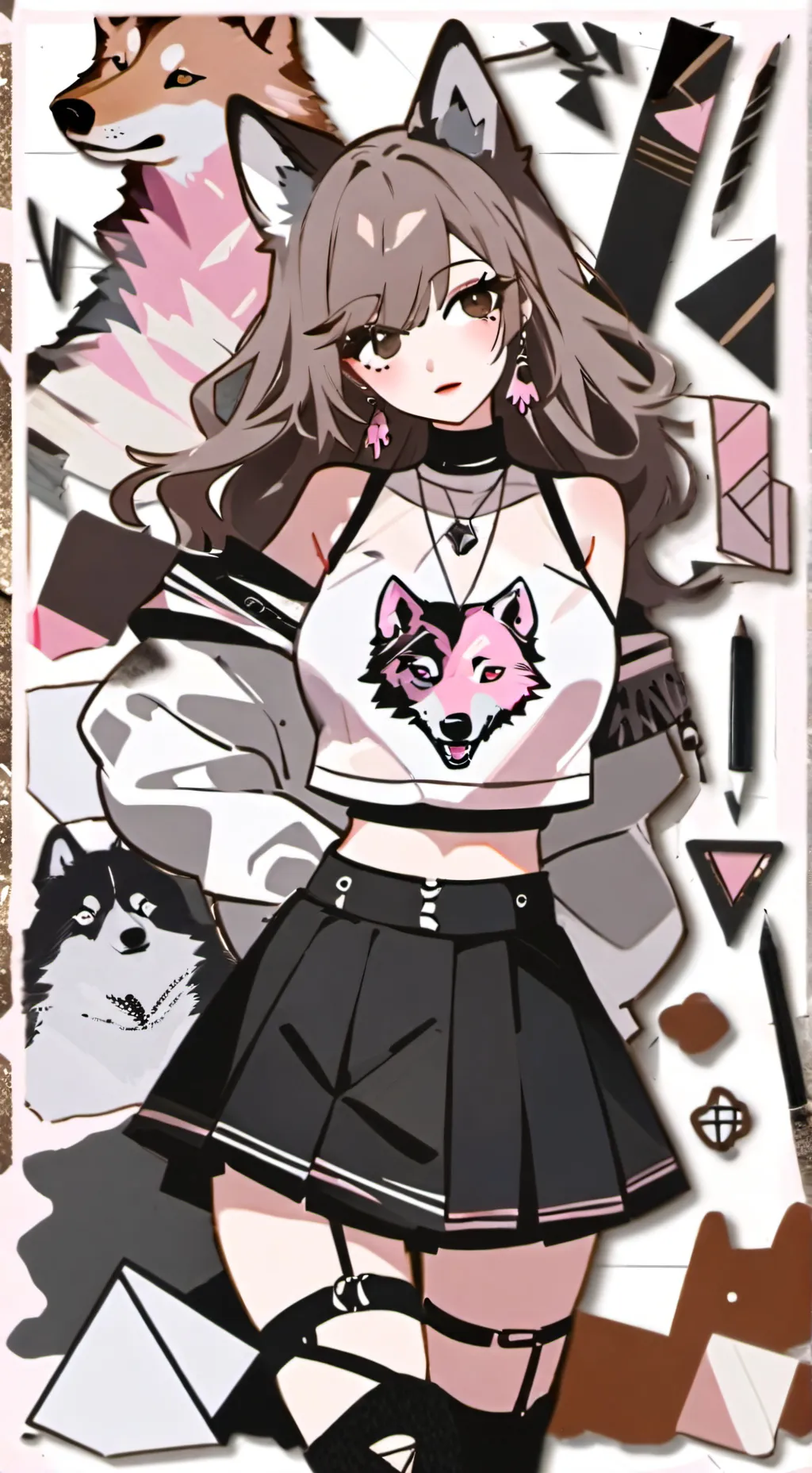 ai character: Summer background