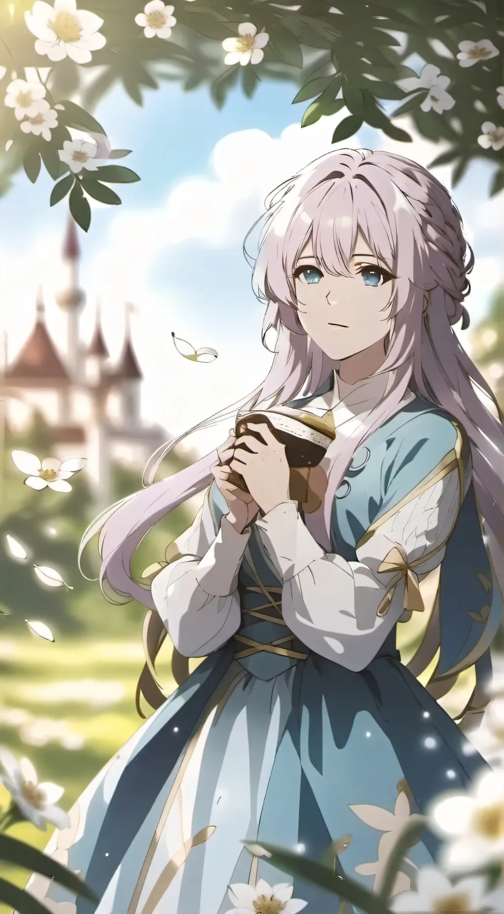 ai character: Aria background