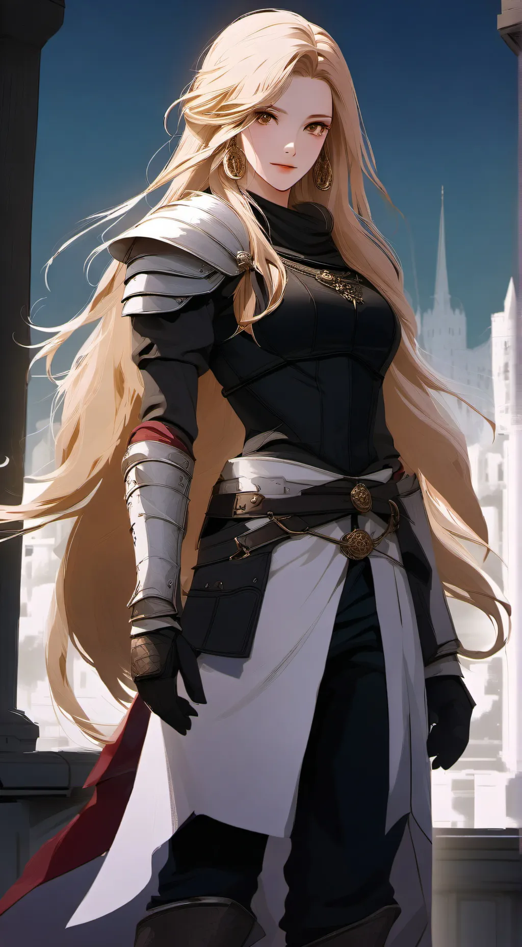 ai character: Angelina Joles background