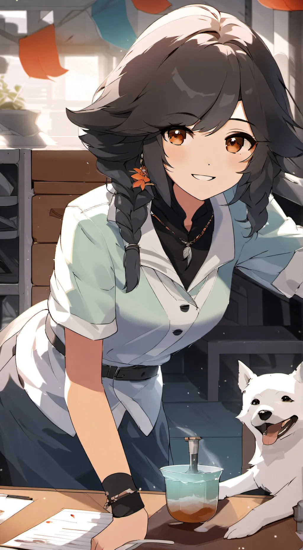 ai character: experience  background