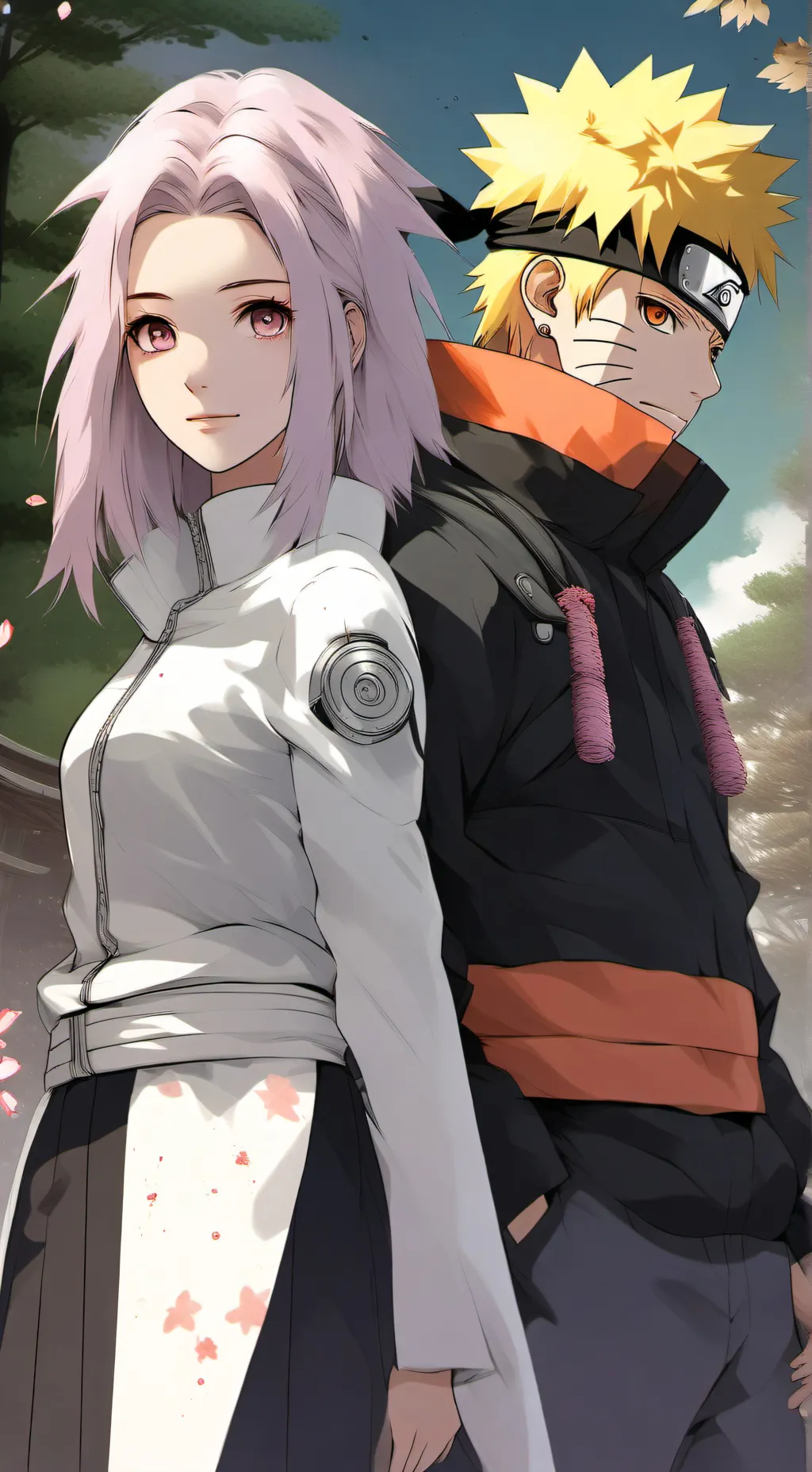 ai character: Angelica y Mateo background