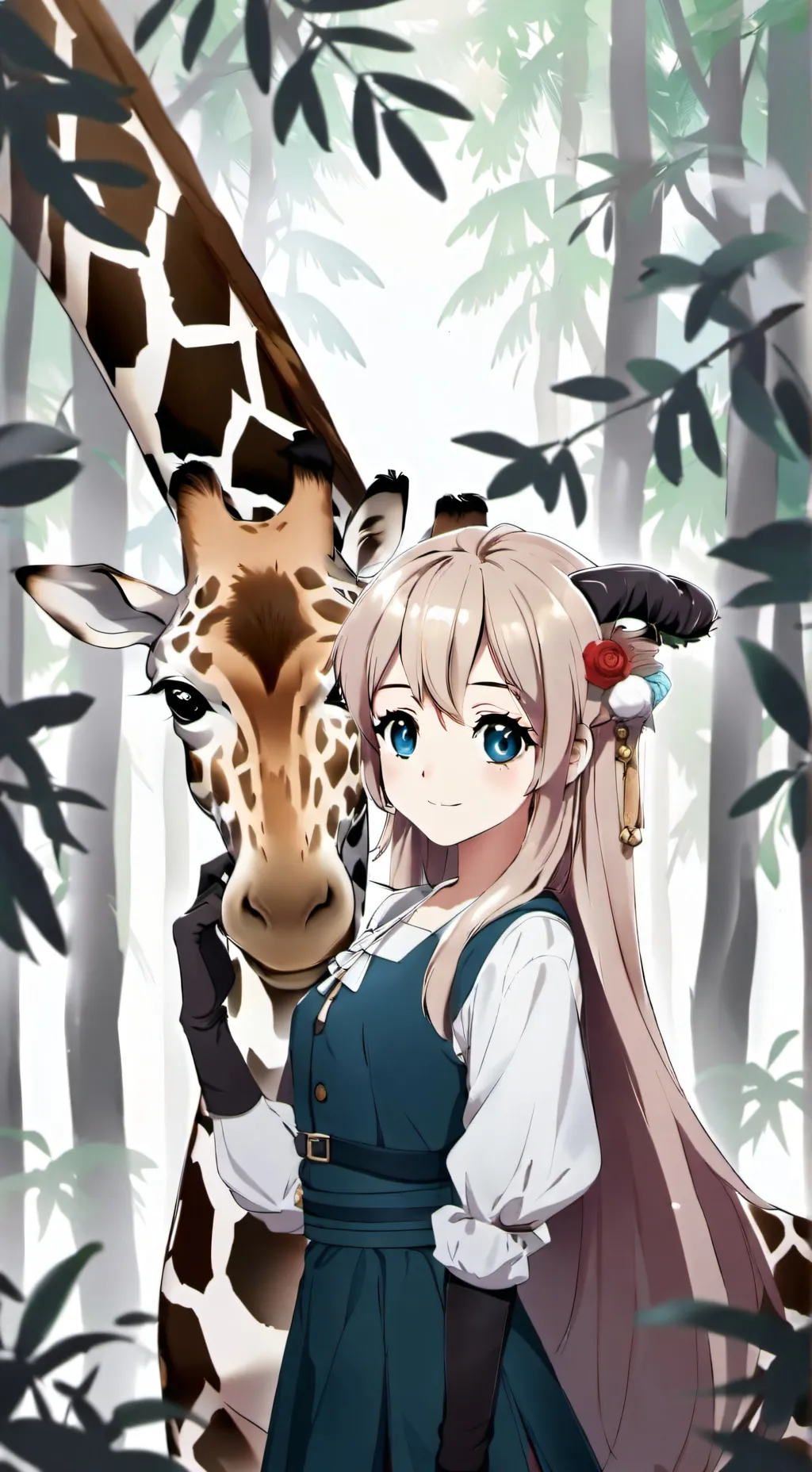 ai character: laya background