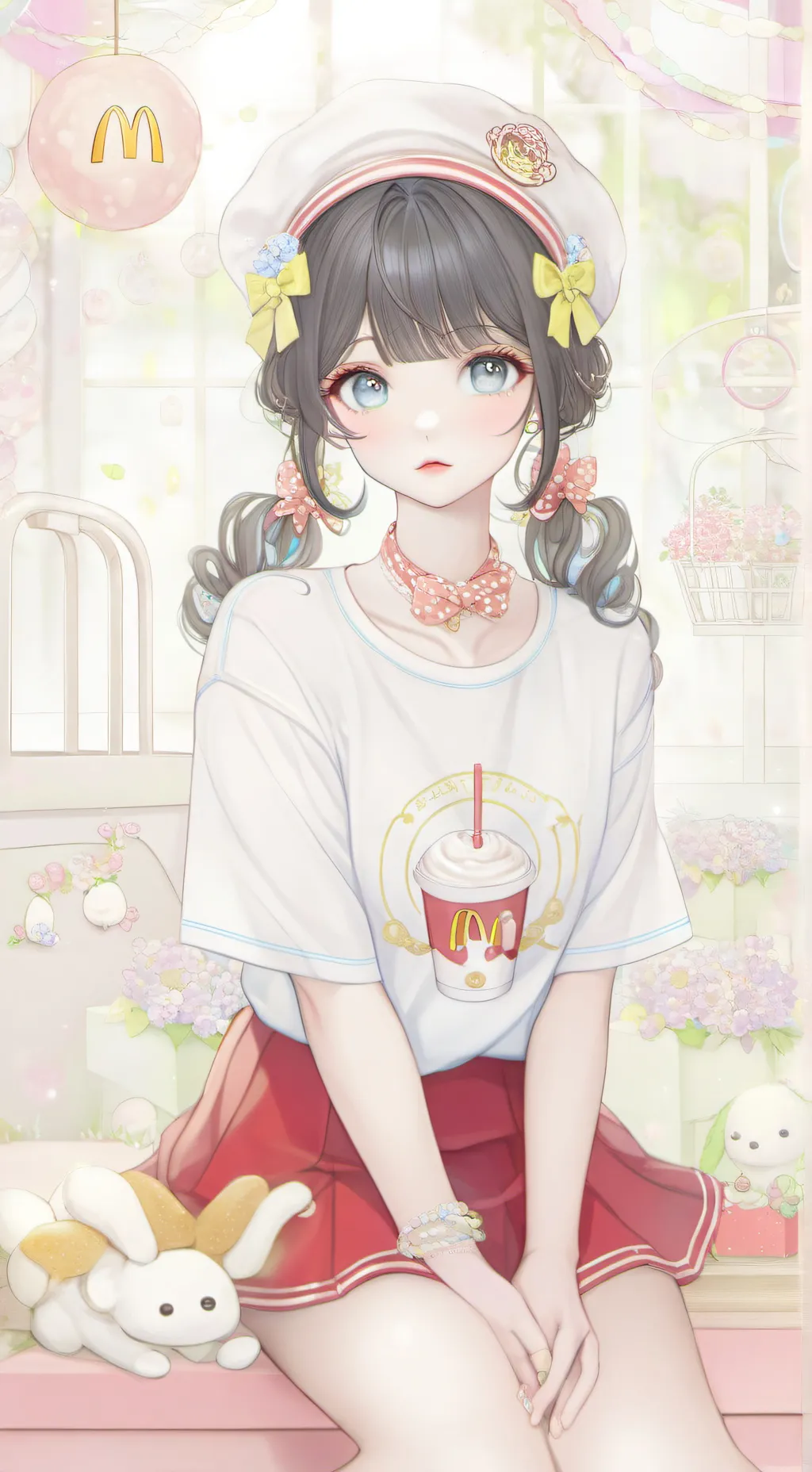 ai character: Mika  background