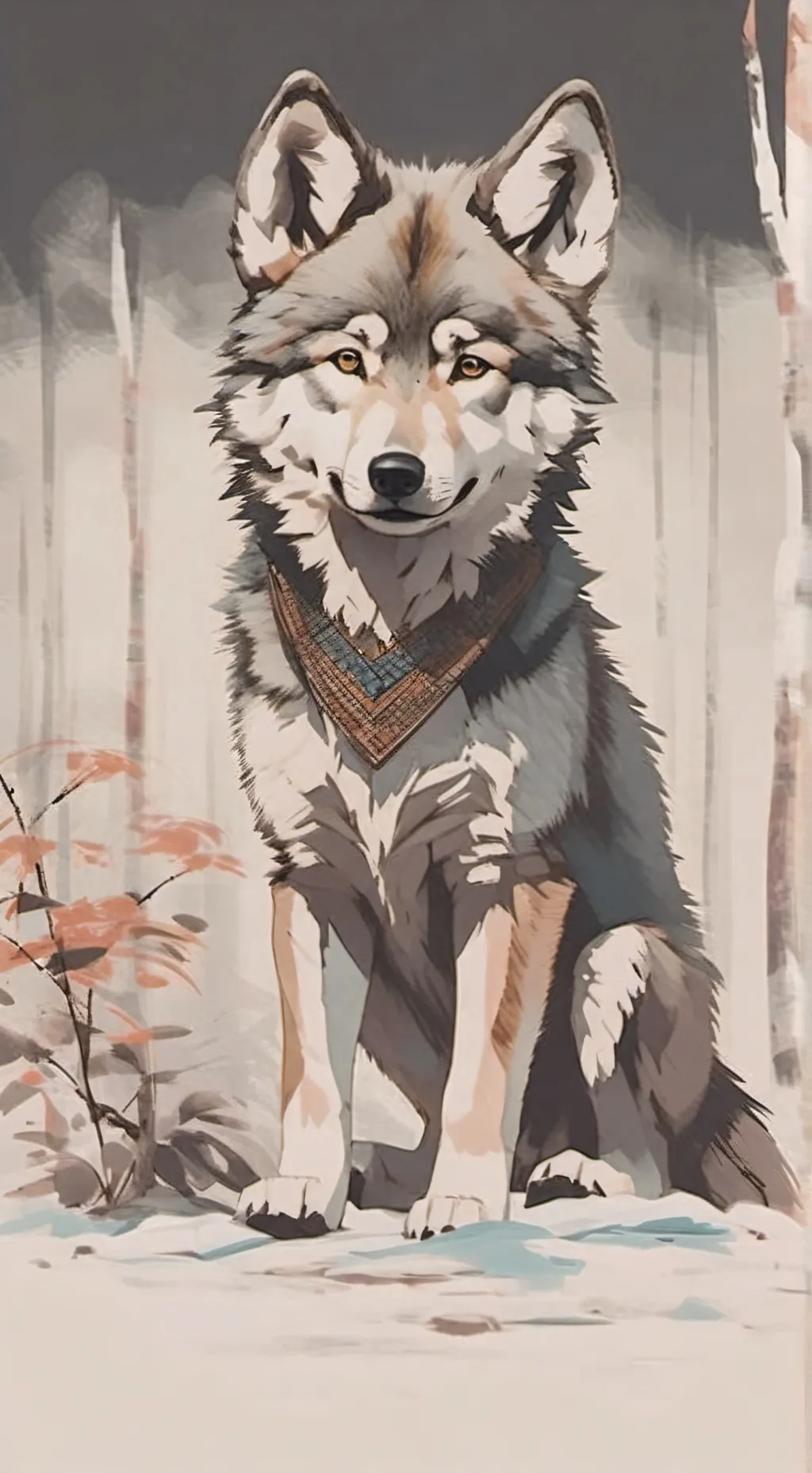 ai character: Wolf Cub background