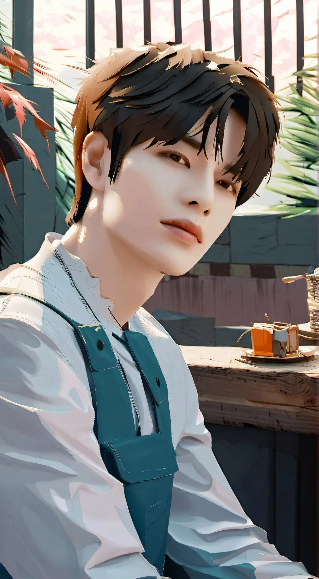 ai character: kim seungmin  background