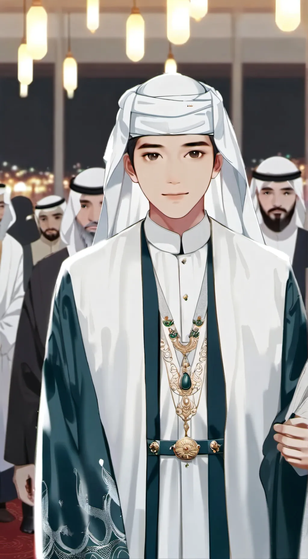 ai character: Mohamad  background