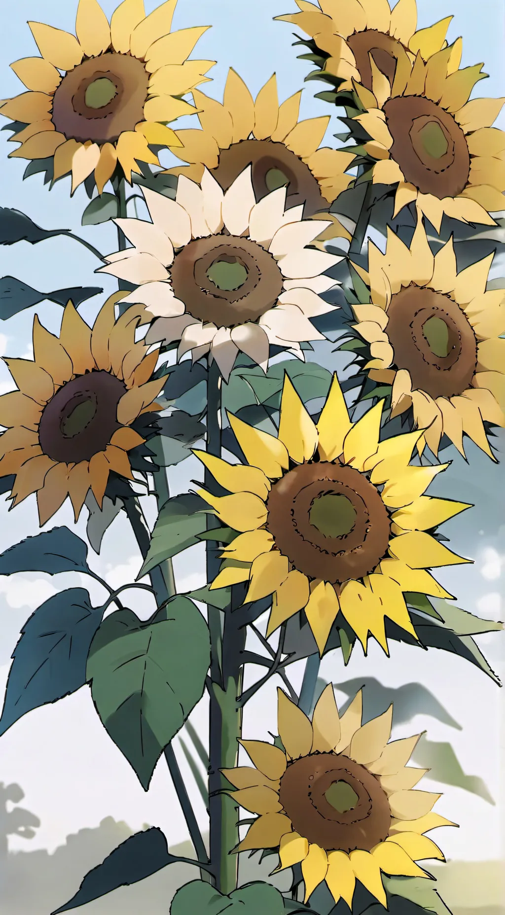 ai character: zenitsu 🌻✨ background