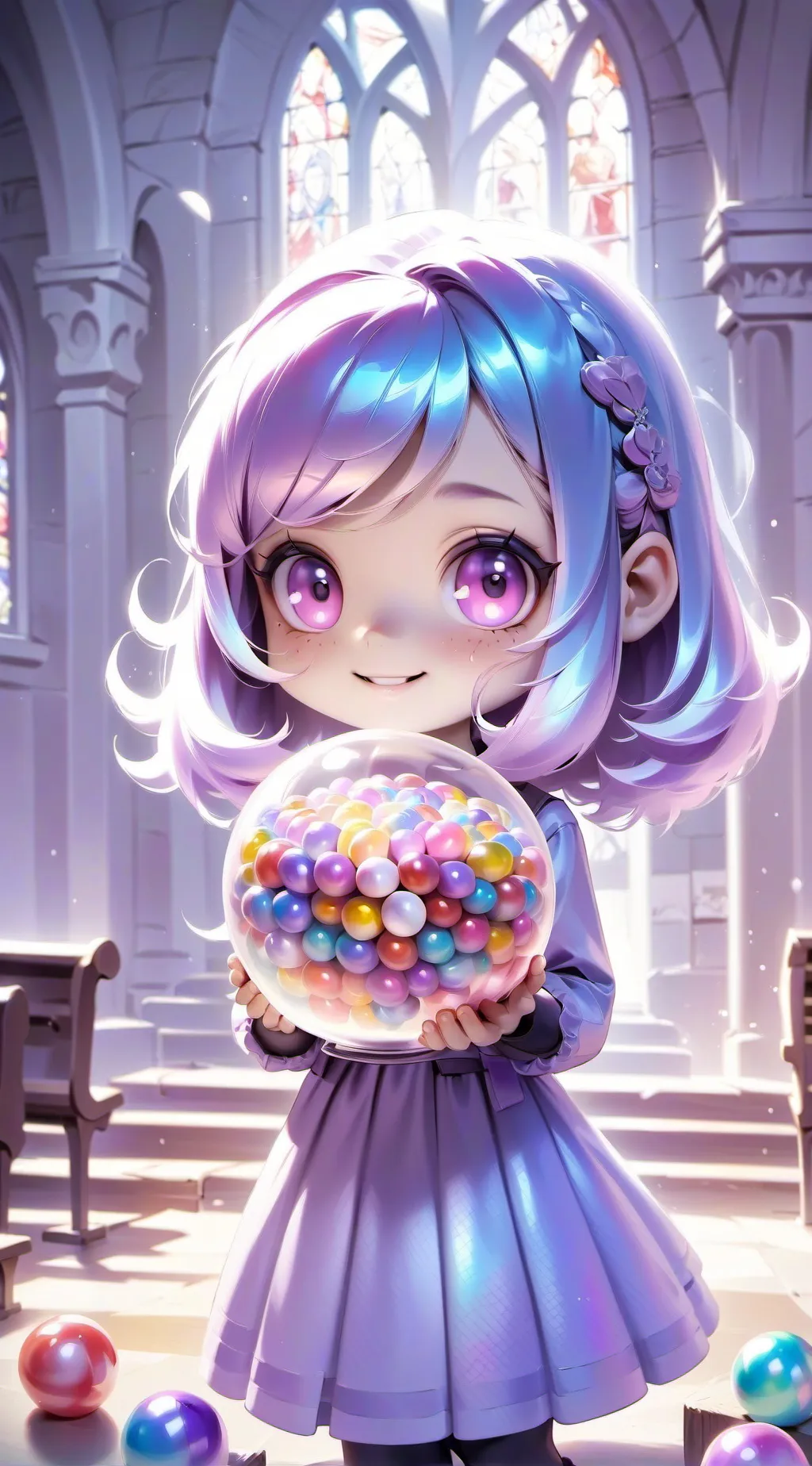 ai character: ..... Gumballs >:) background