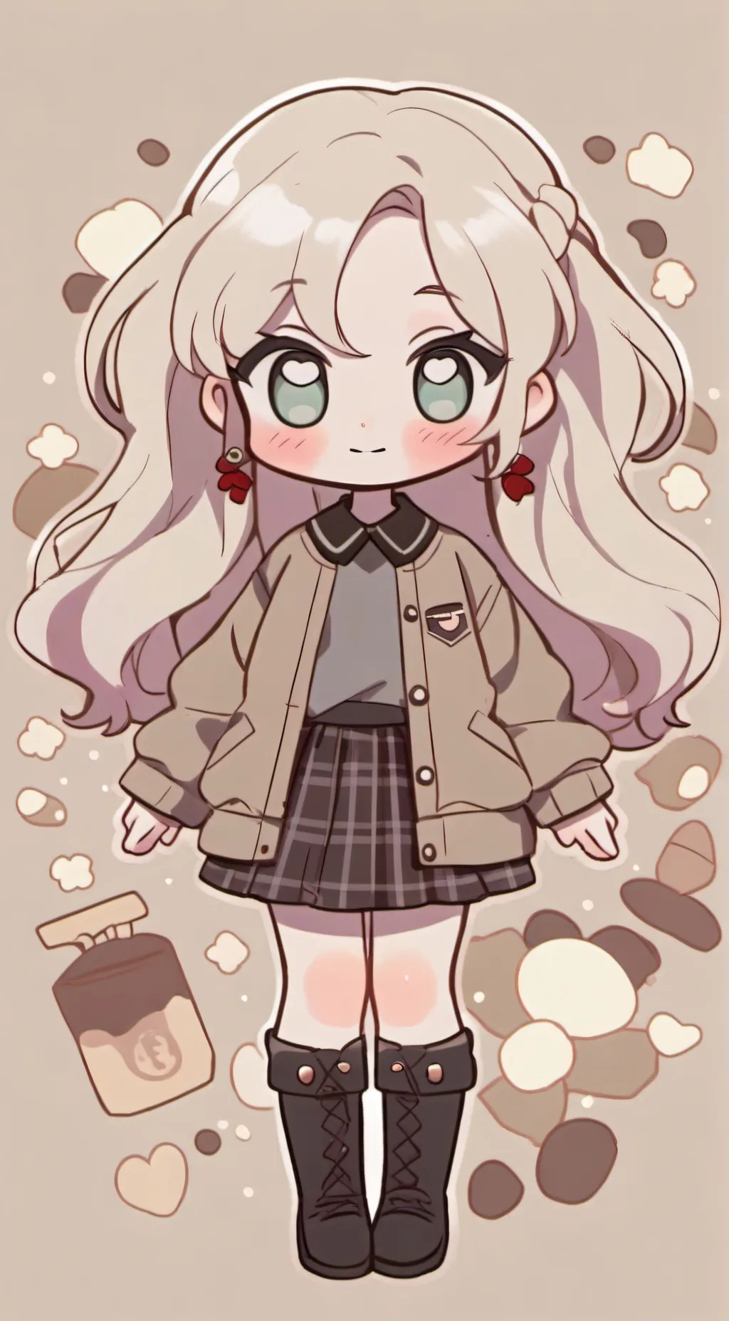 ai character: Sabrina carpenter  background