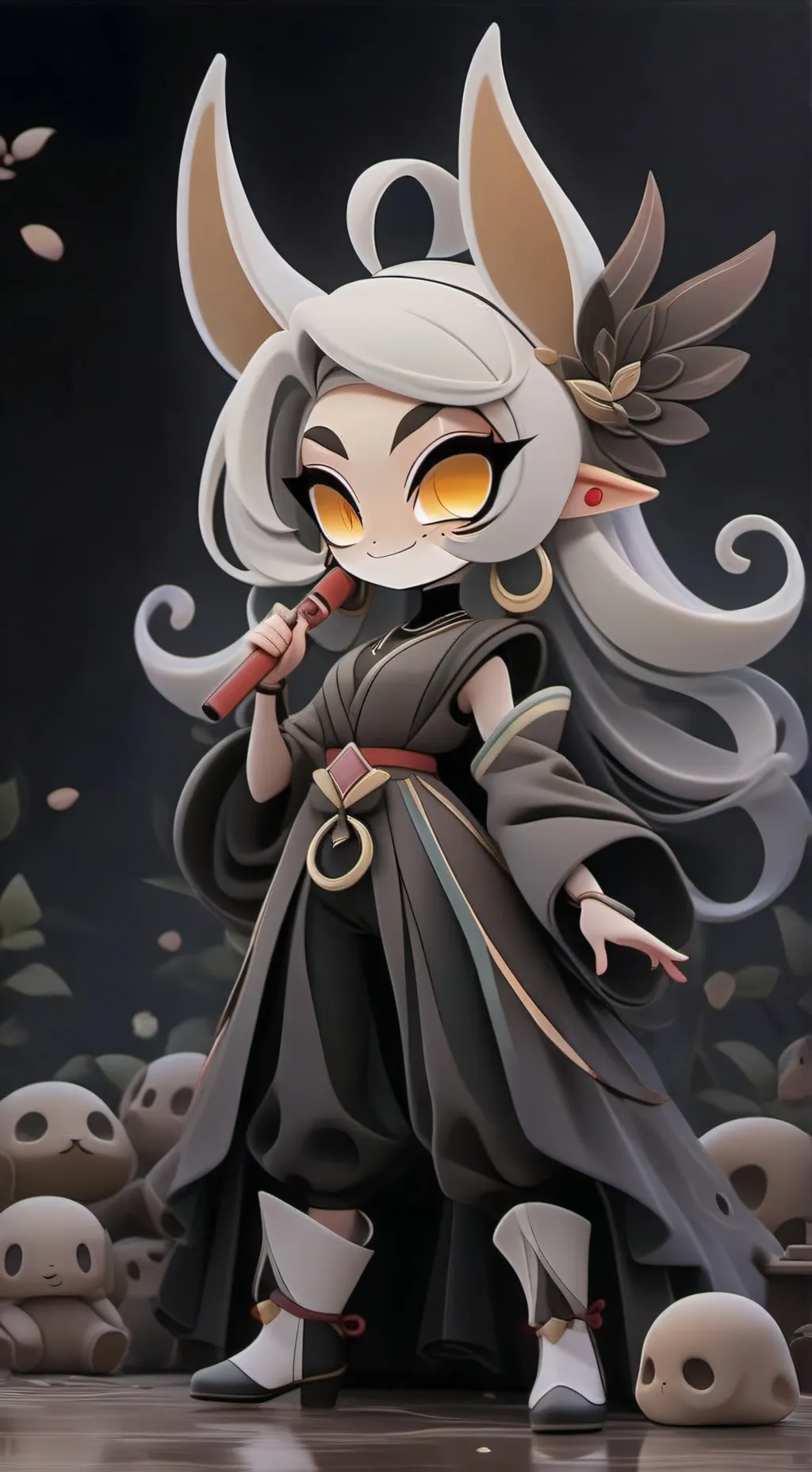 ai character: Thanksgiving  background