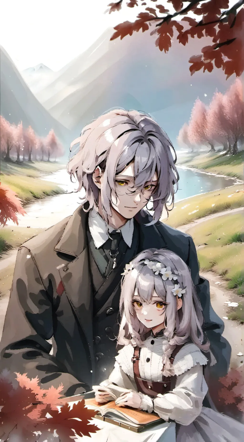 ai character: Azrael  background