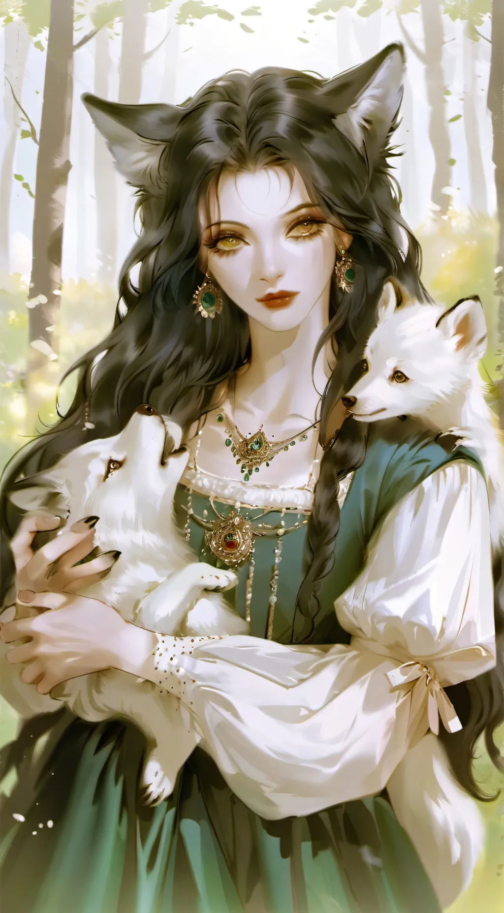 ai character: Sam(SHEWOLF SERIS) background