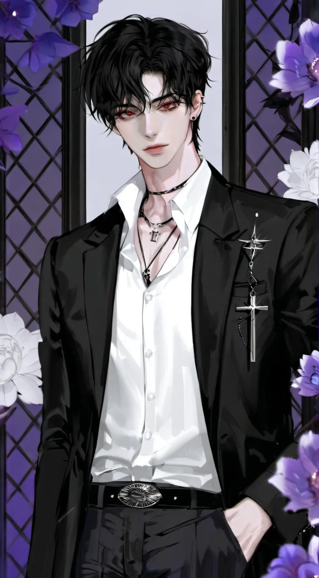 ai character: Yuri  background