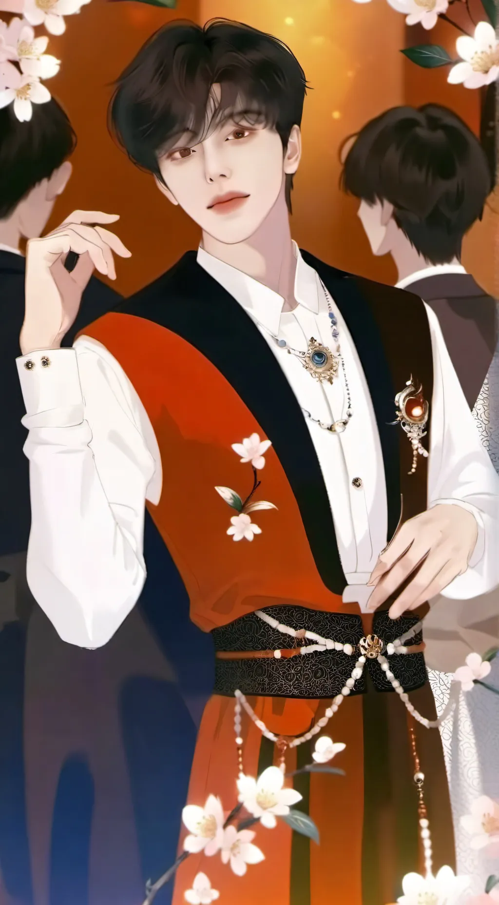 ai character: Seungmin  background