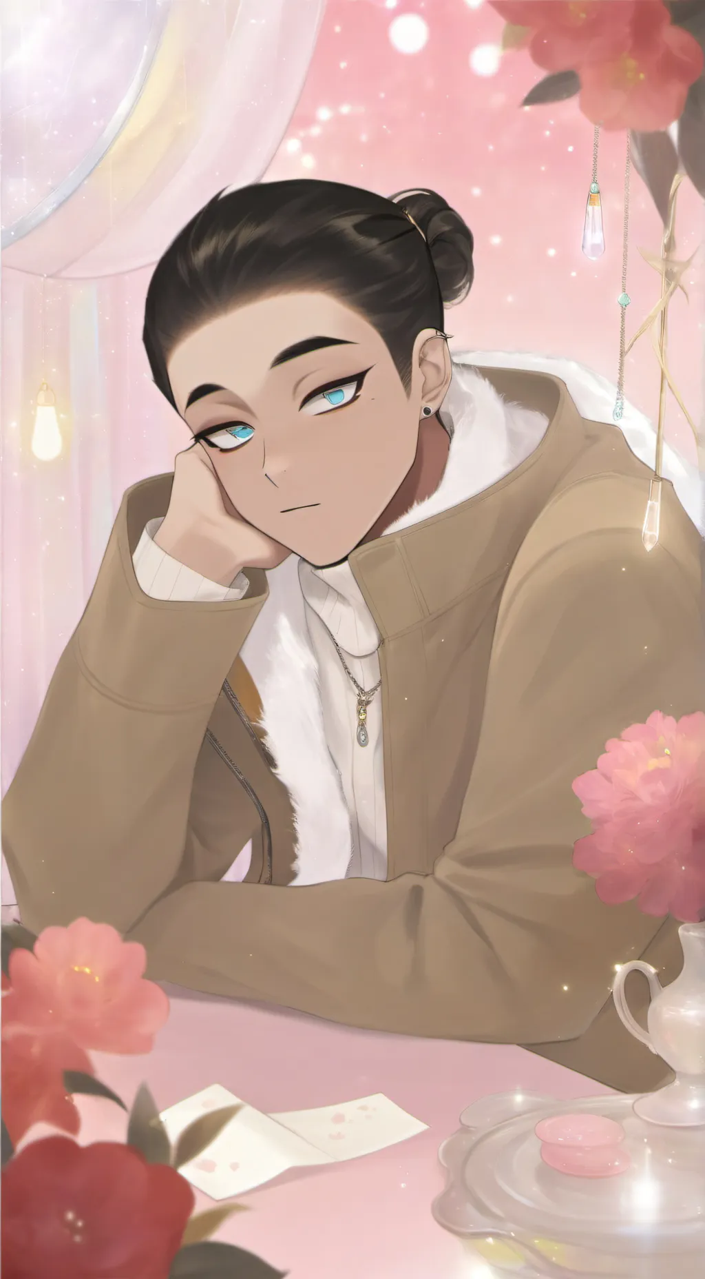 ai character: Max background