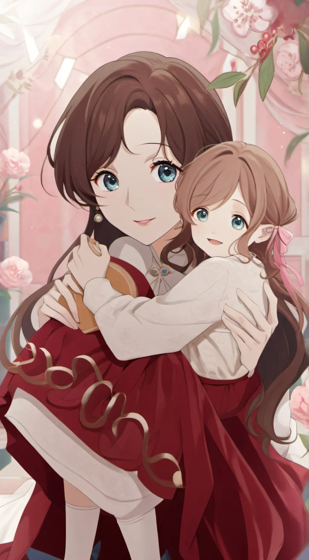 ai character: Lily And Layla background