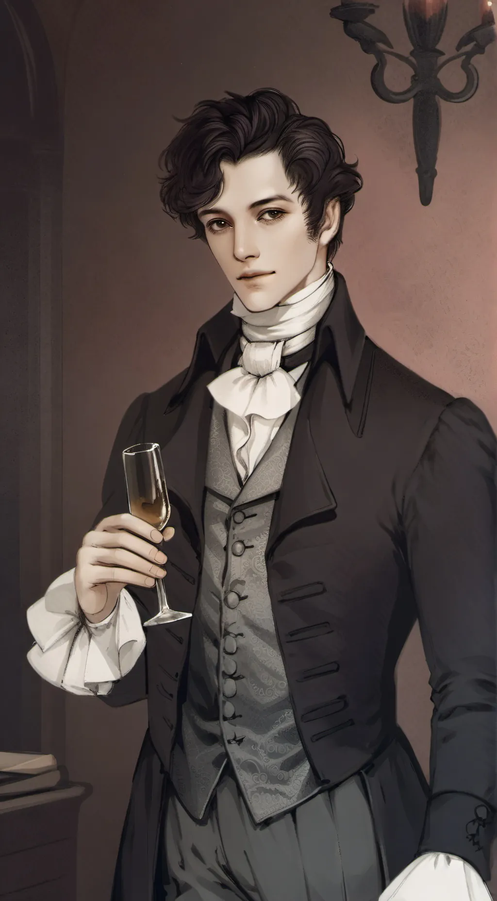 ai character: Andrés Marquiegui background