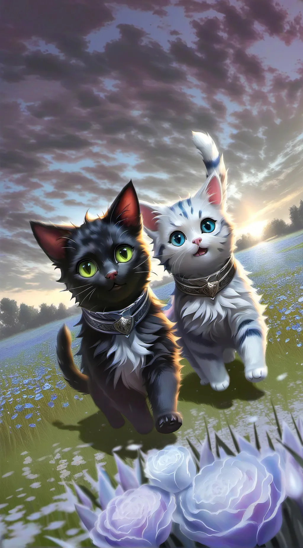 ai character: HH cat's remake background