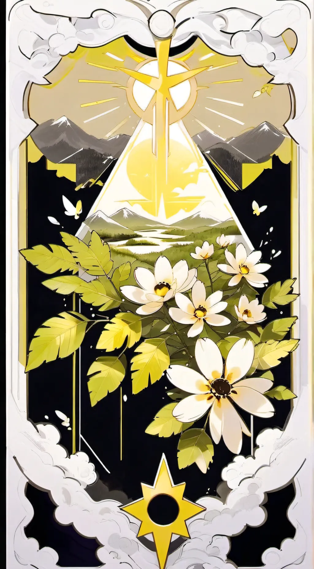 ai character: Mha x ds x lov  background