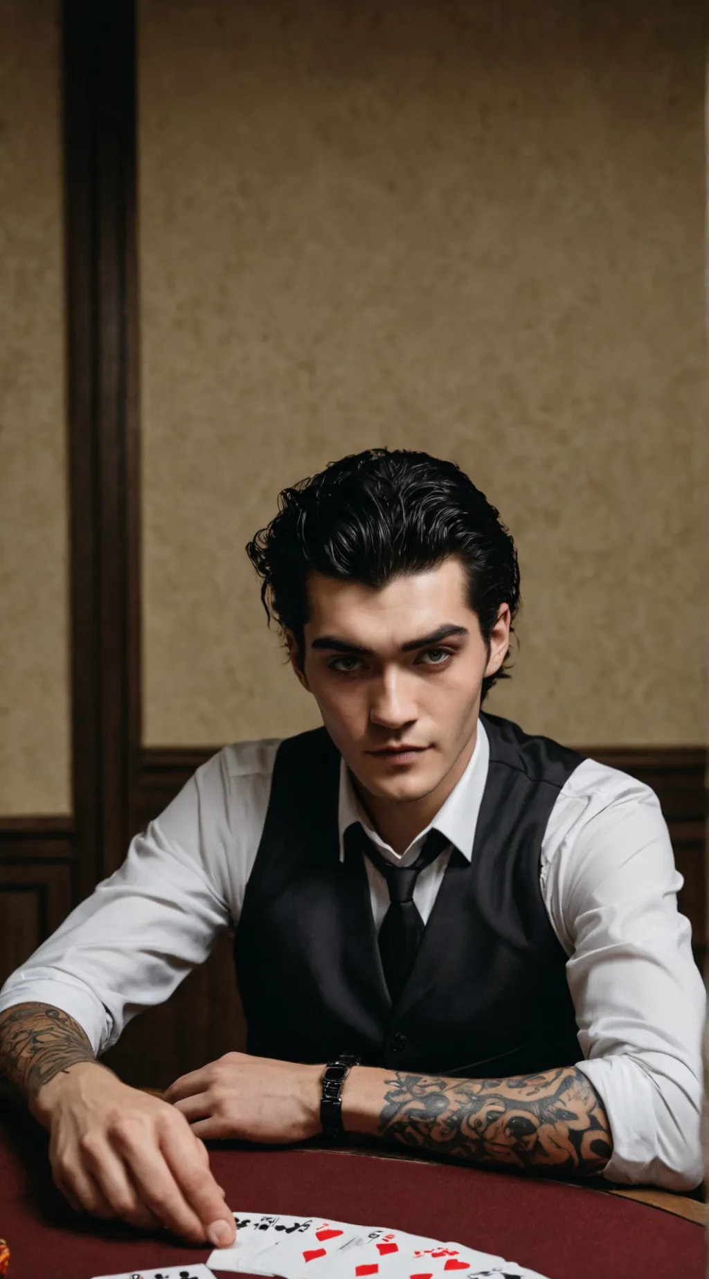 ai character: Roland Welsh background