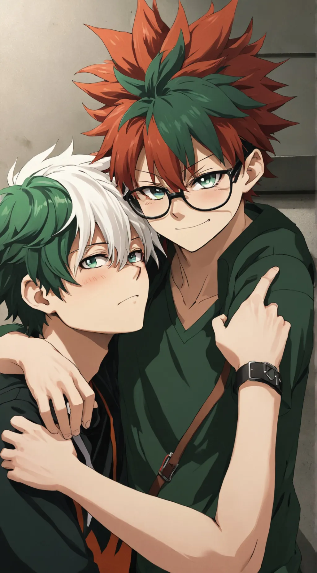 ai character: Todobakudeku background