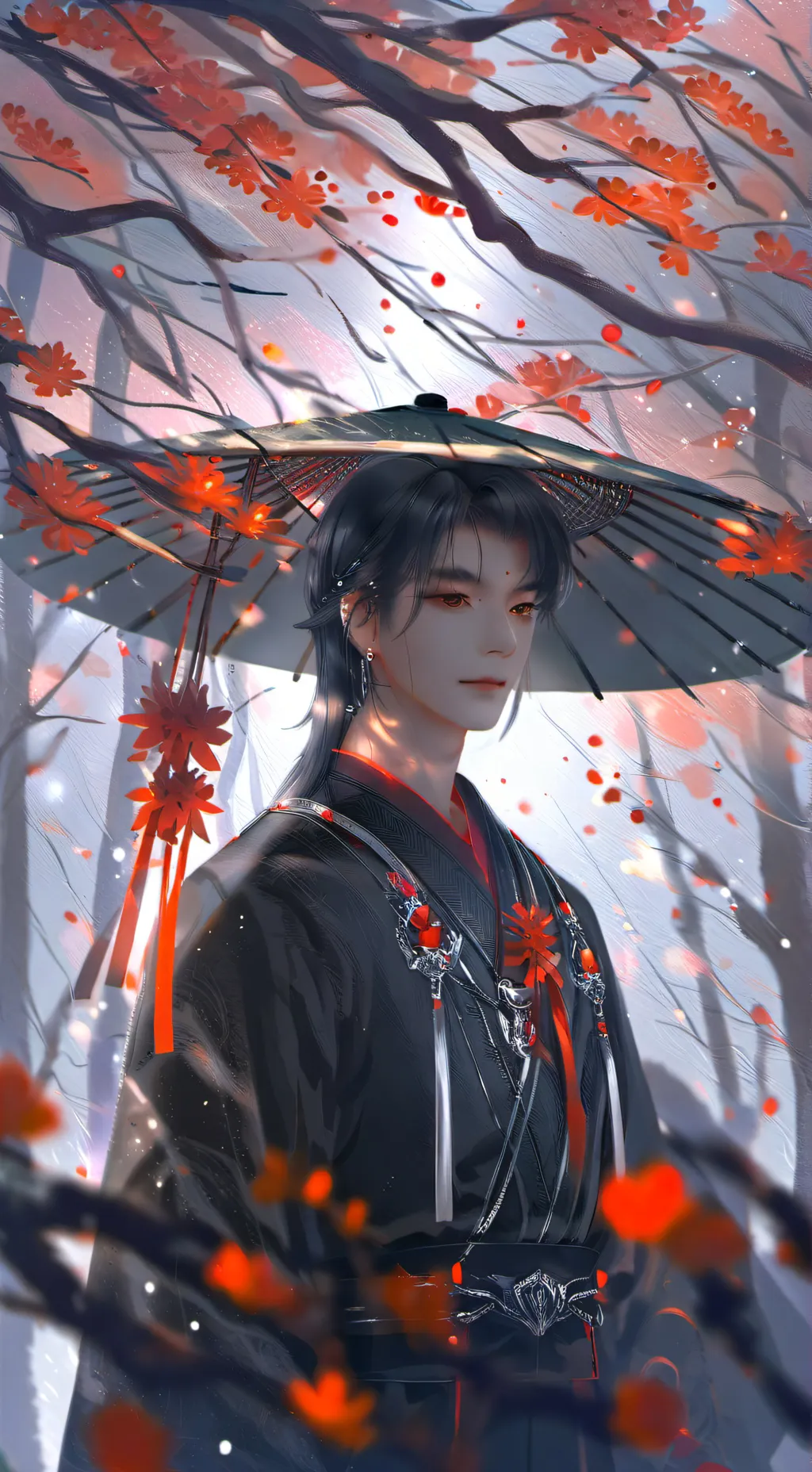 ai character: sus photographer  background