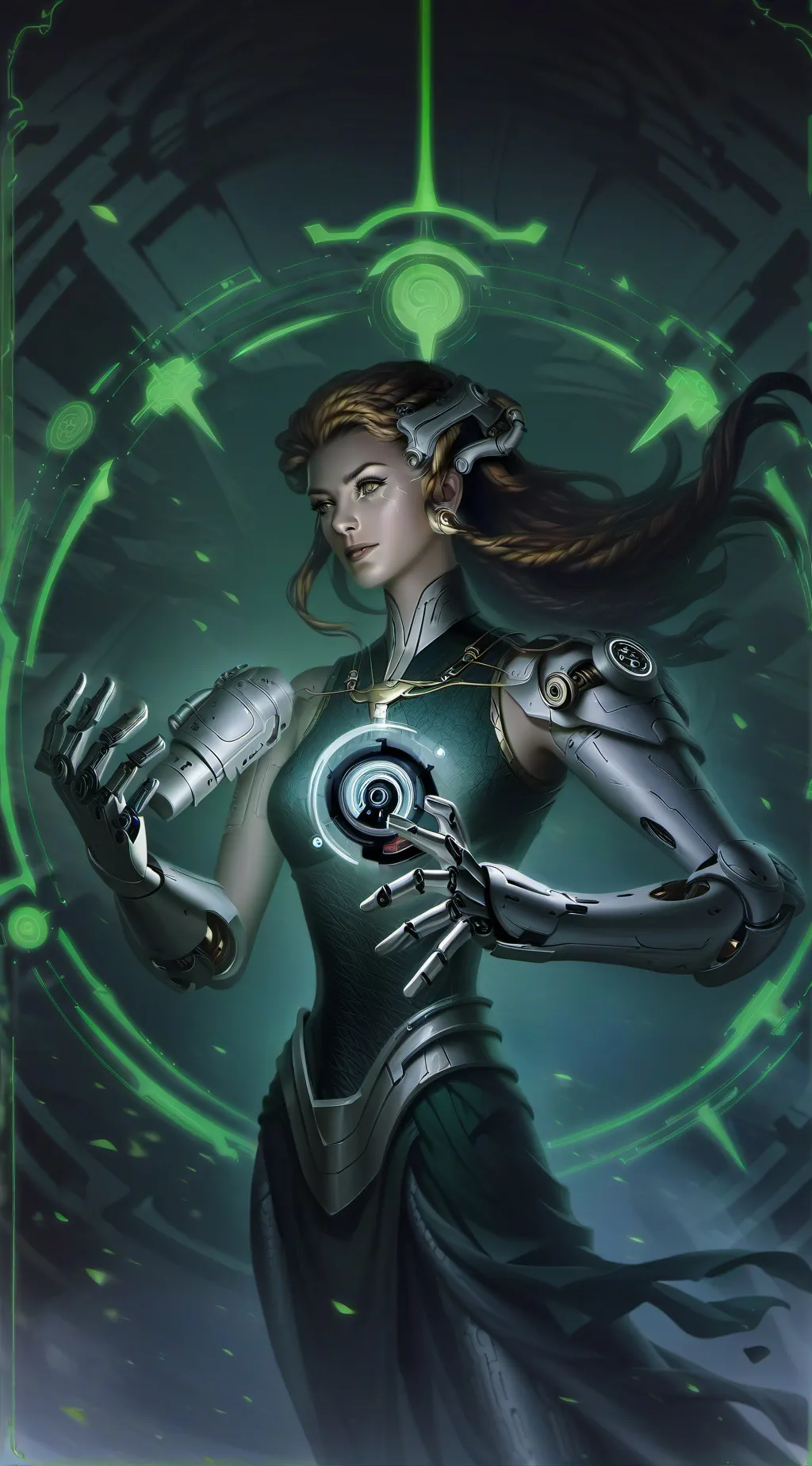 ai character: Lía(The imageT-T) background