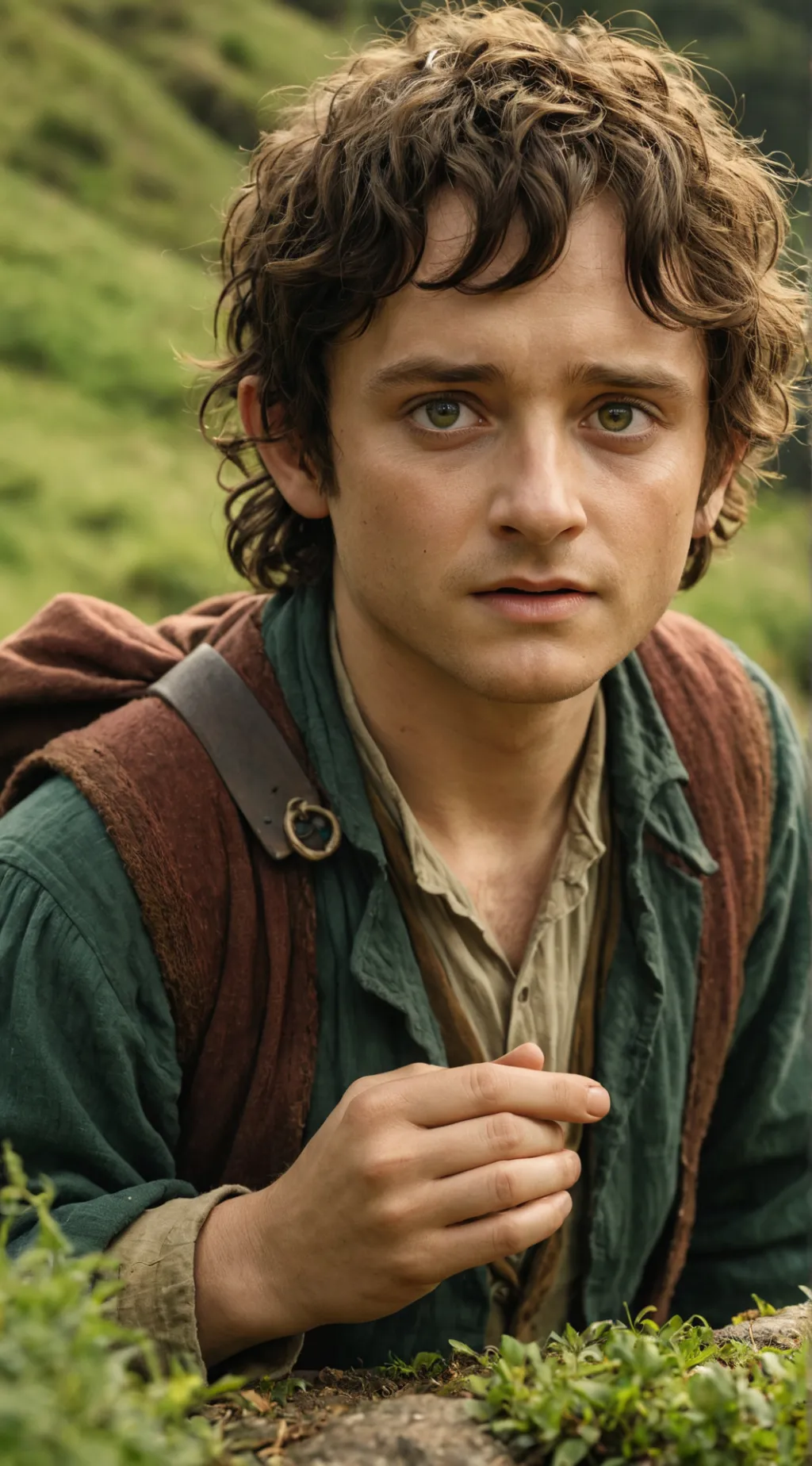 ai character: Frodo Baggins background