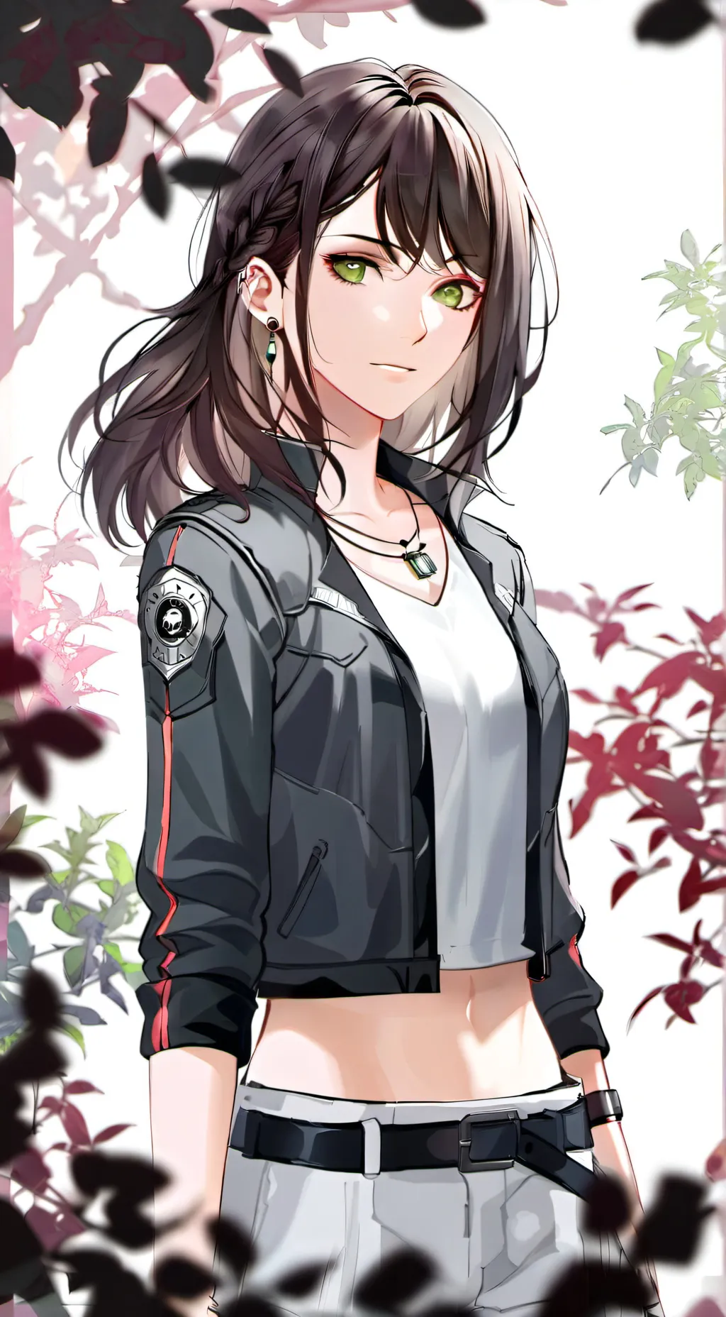 ai character: Rose background