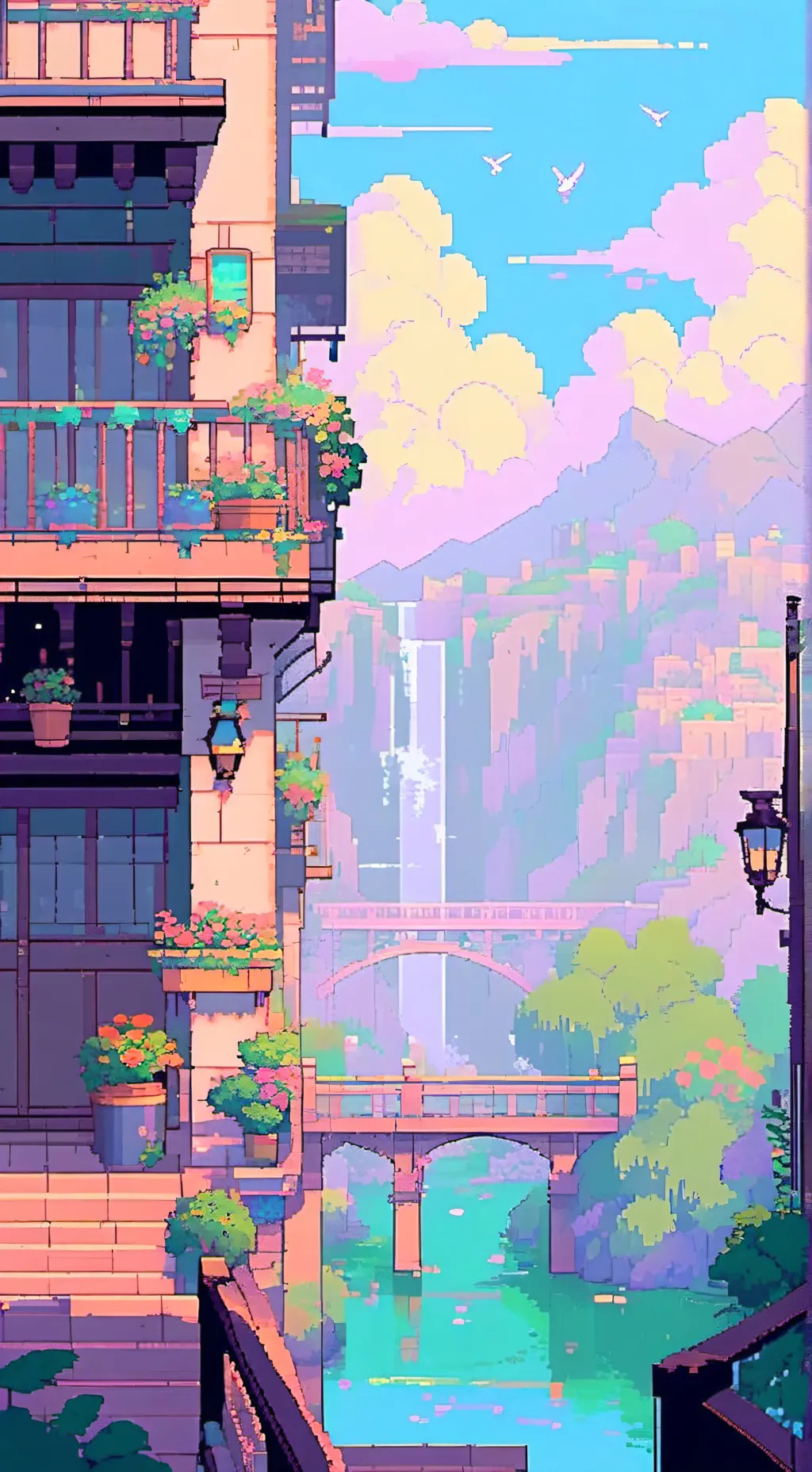 ai character: idk what to title. background