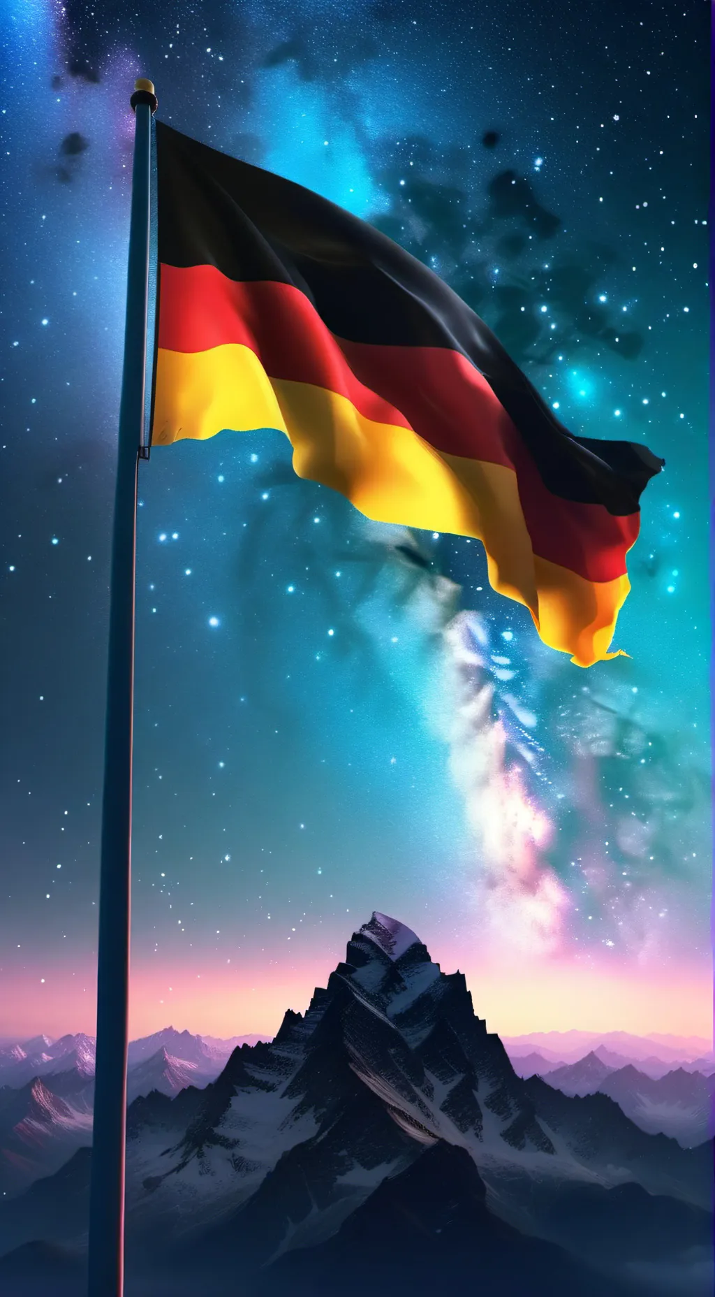 ai character: germany background