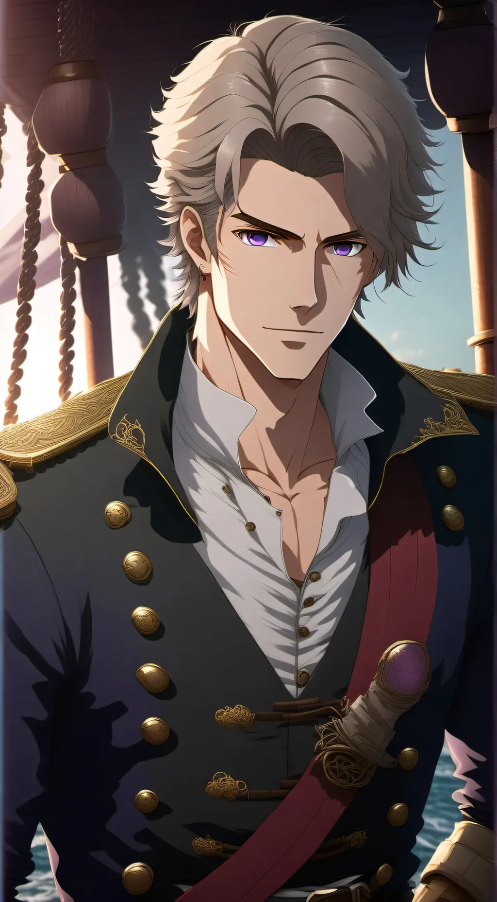 ai character: Auric background