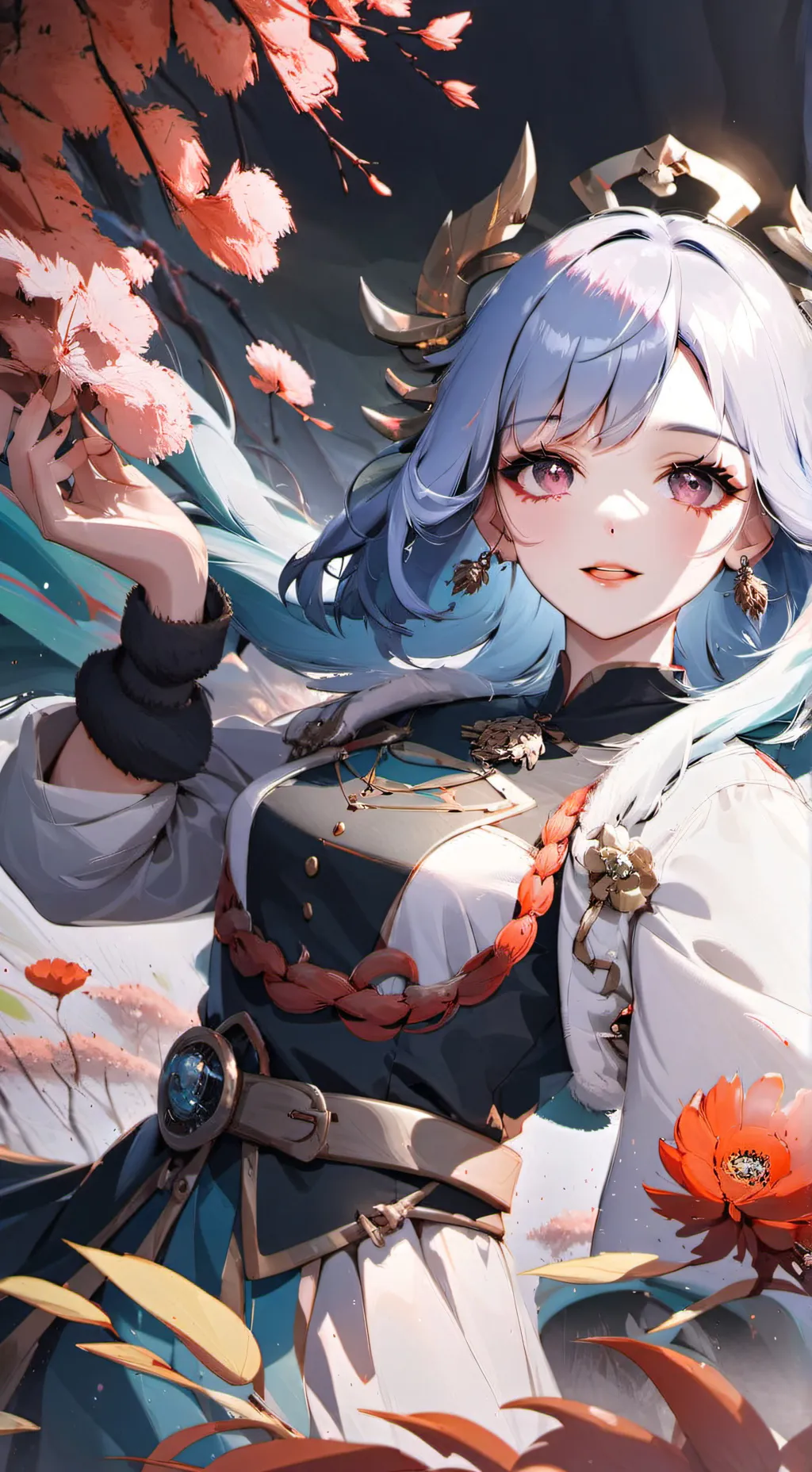 ai character: Ася  background