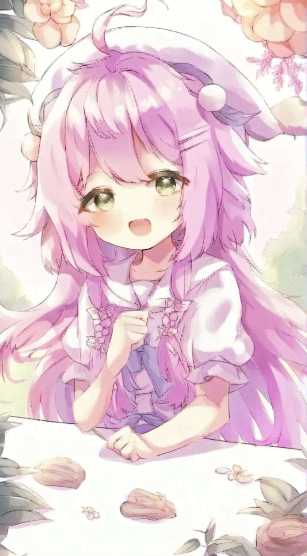 ai character: Shasha background