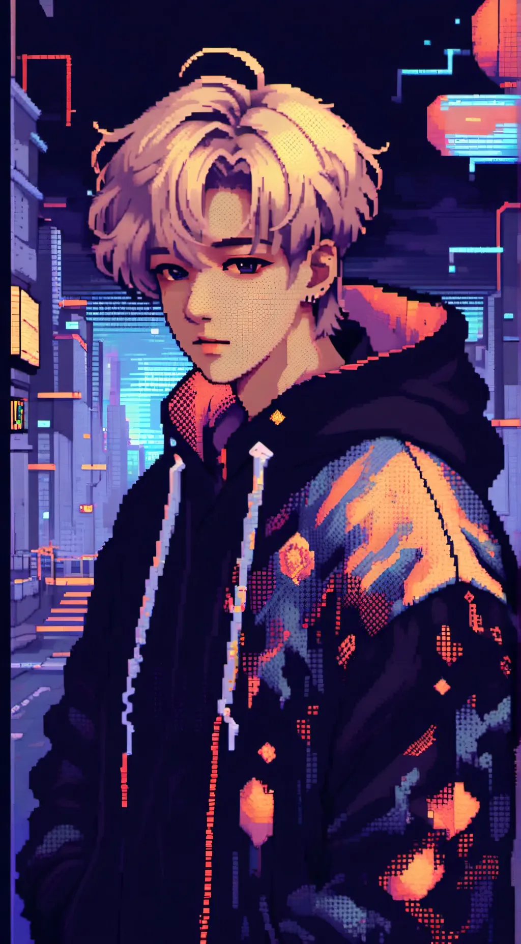 ai character: {Bangchan}  background