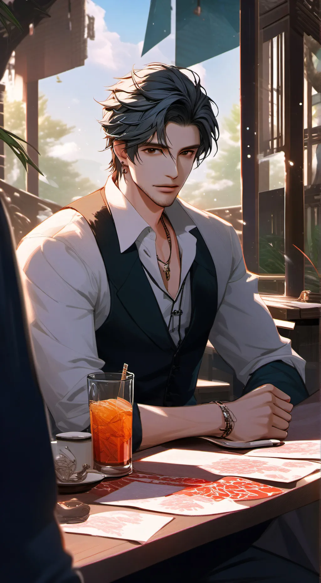 ai character: mr laim background