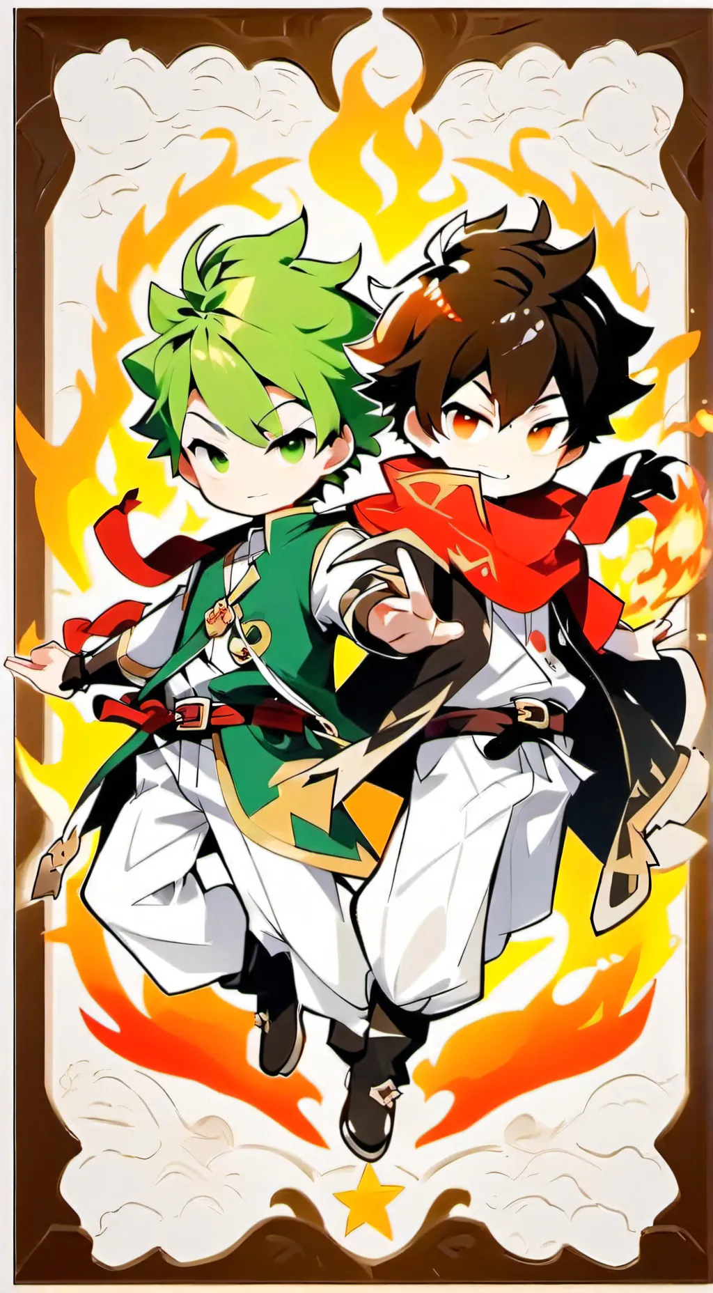 ai character: windfire background