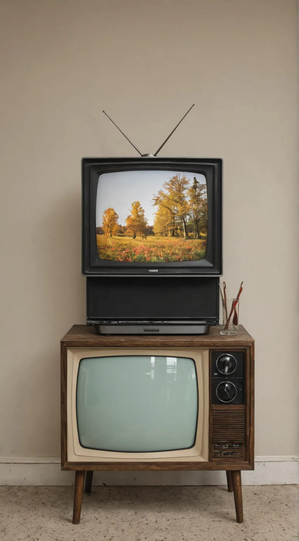 ai character: Burning milk background