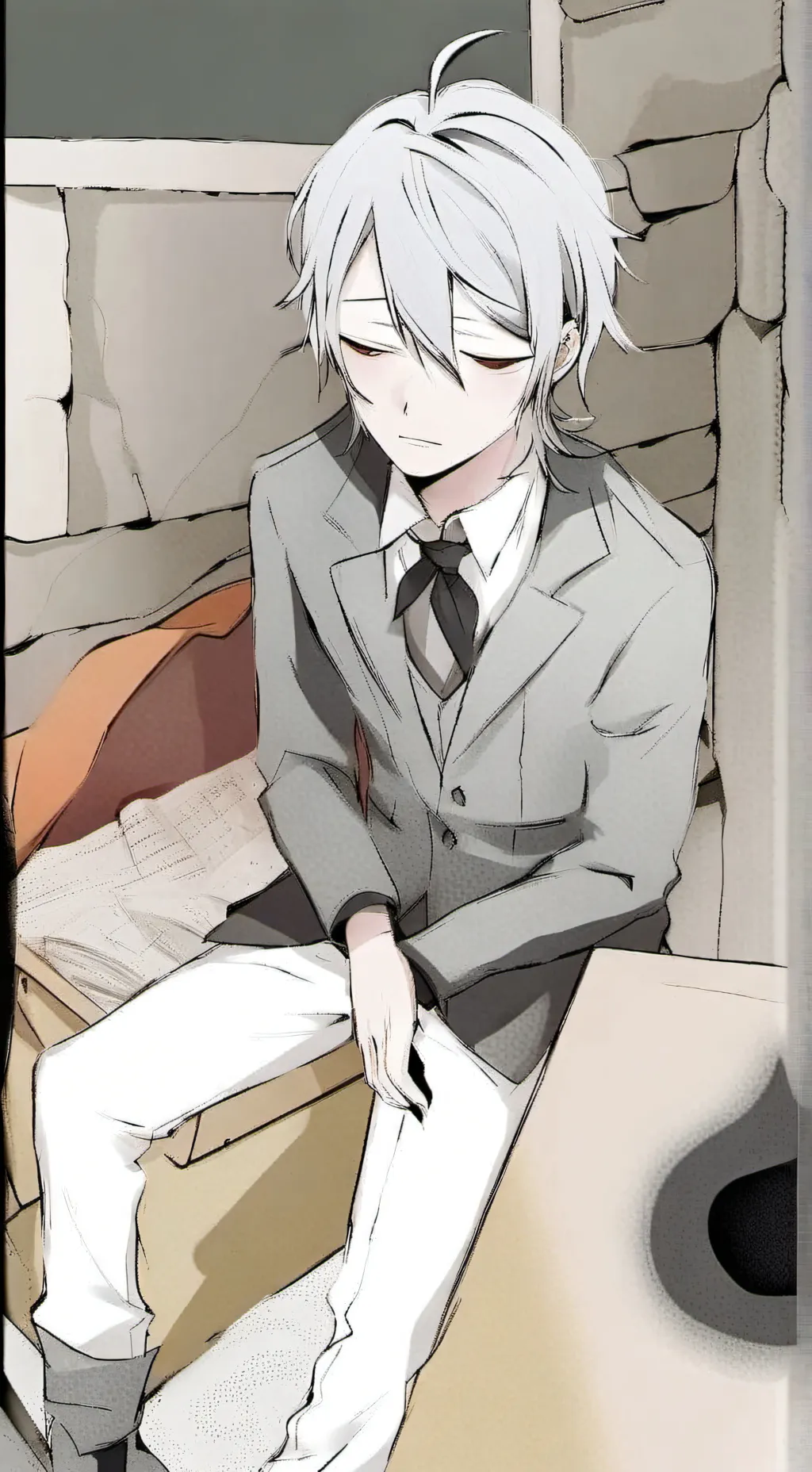 ai character: Lukas background