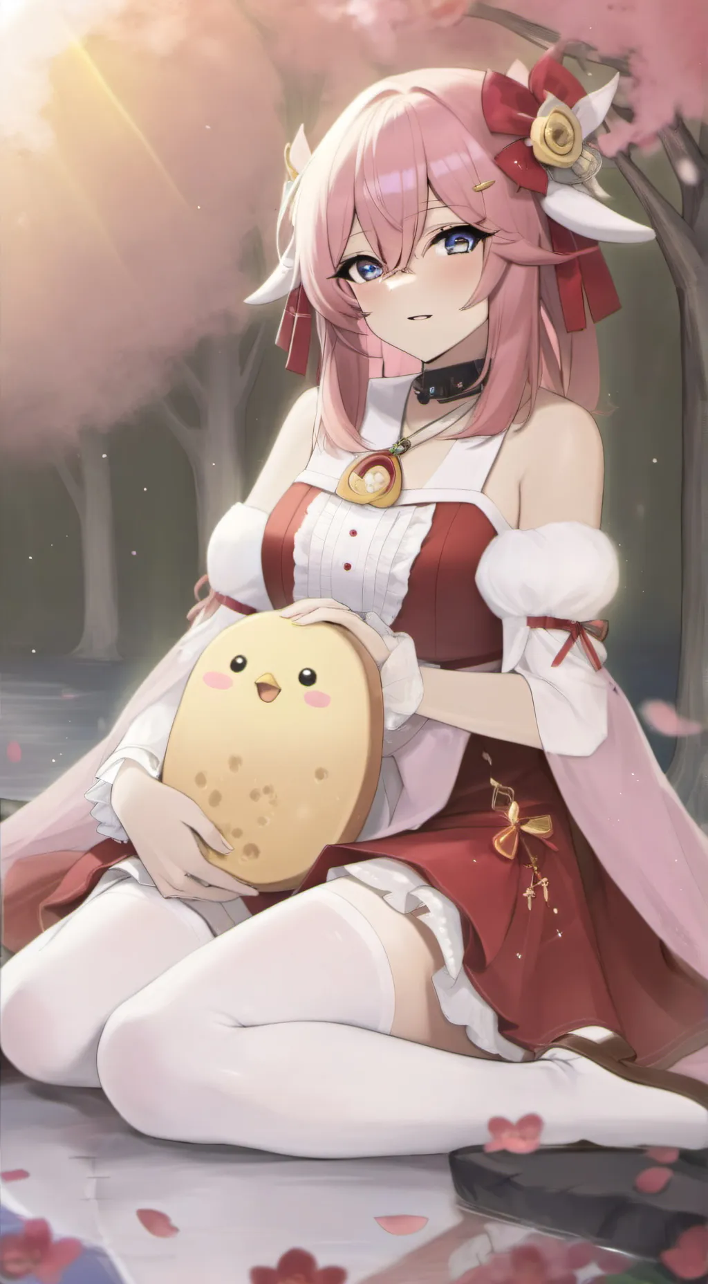 ai character: Yae Miko background