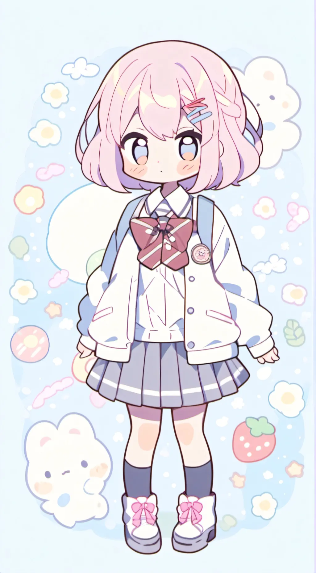 ai character: Akane background