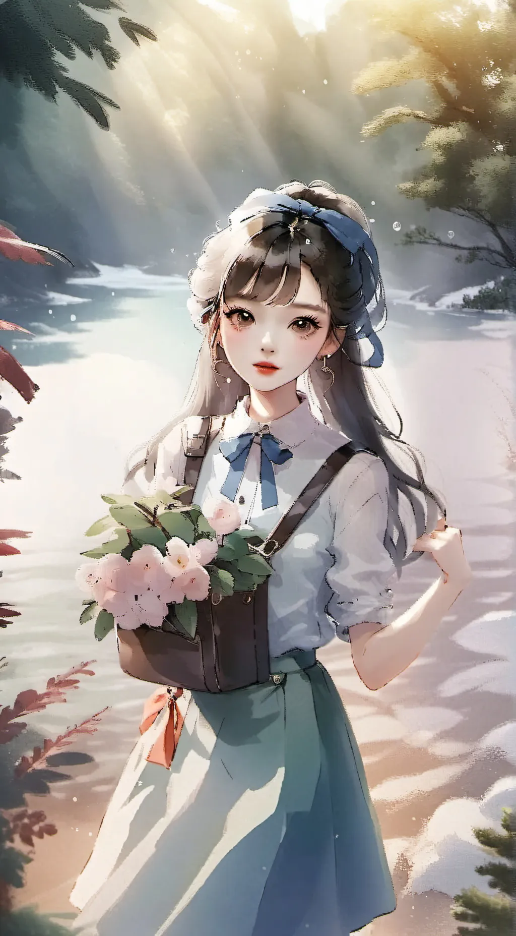 ai character: Aily background