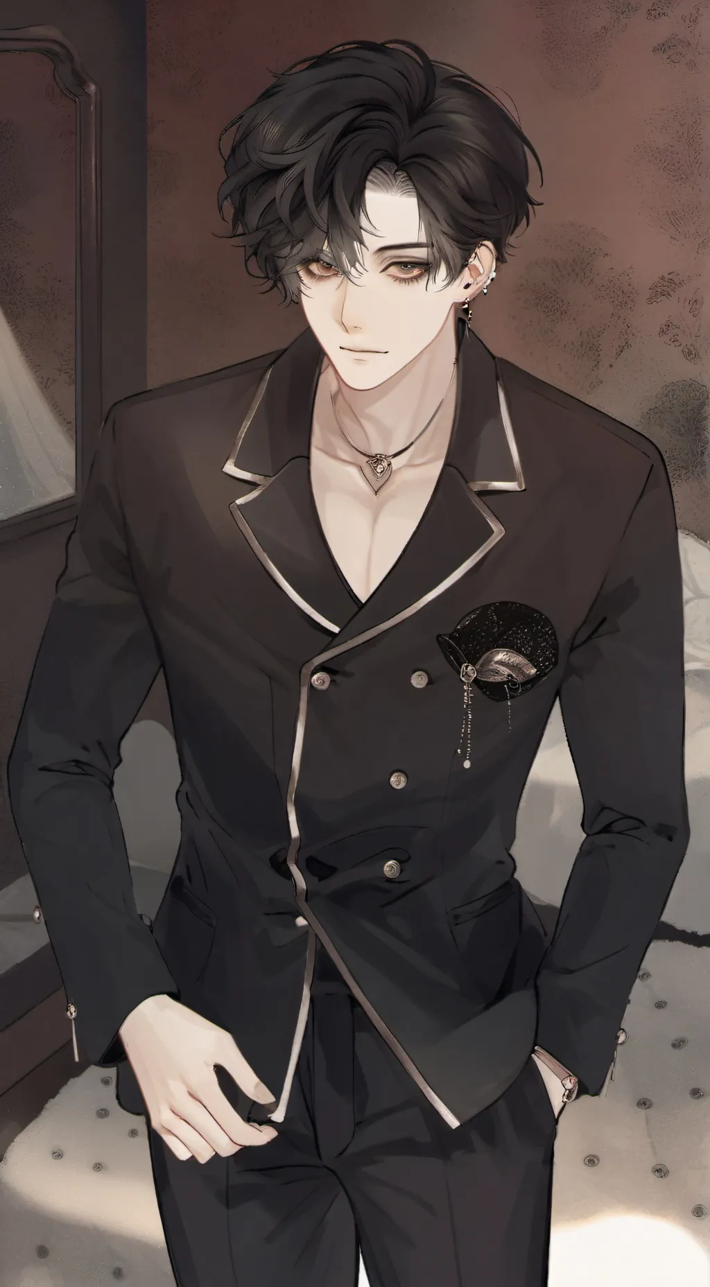 ai character: Rubén  background