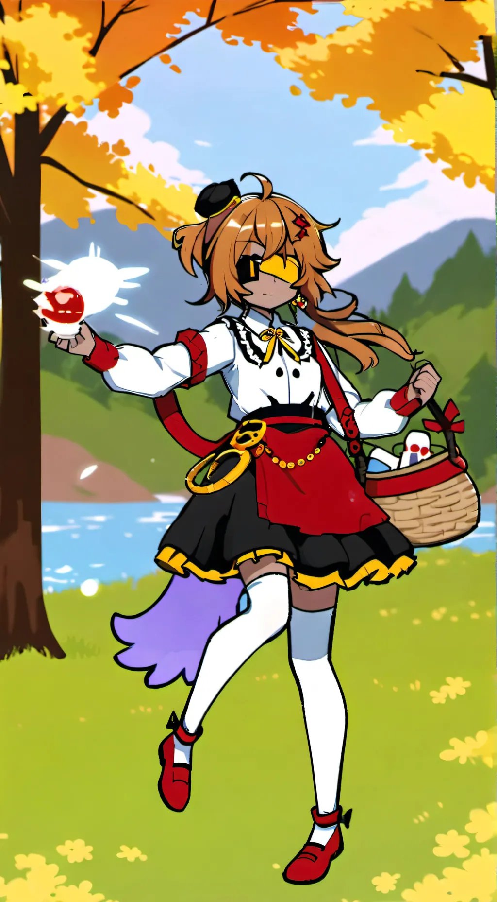 ai character: SC in Gacha life  background