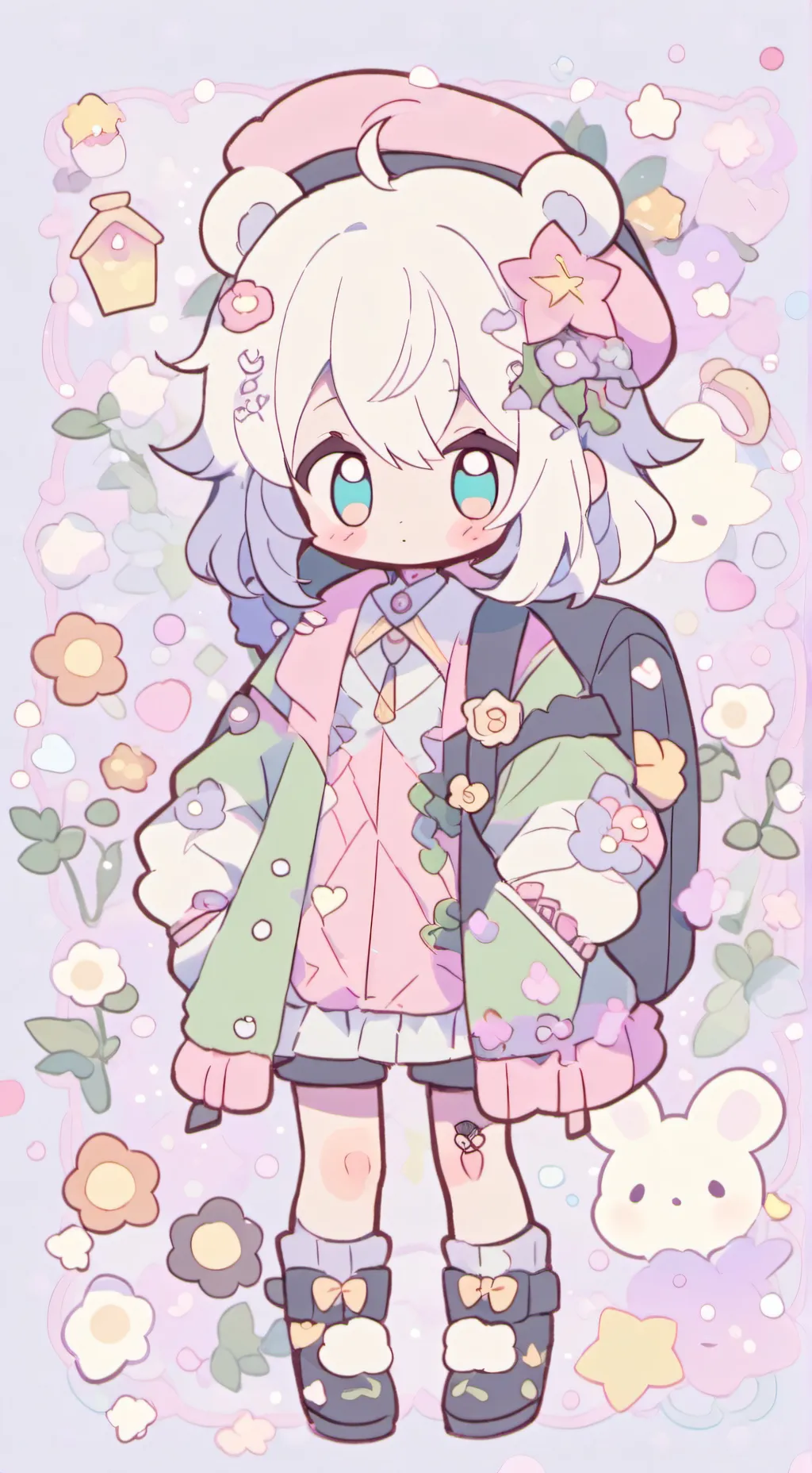 ai character: Katie background