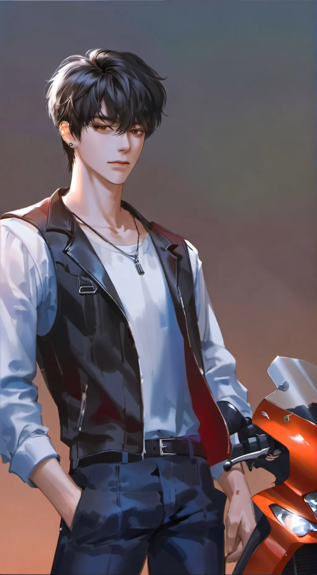 ai character: Luke background